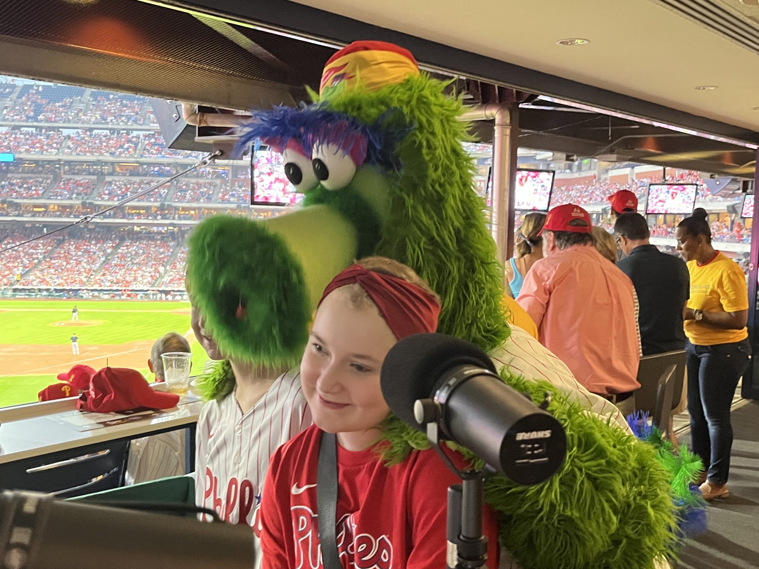 Phillies Unveil Changes to Phanatic at Spring Home Opener